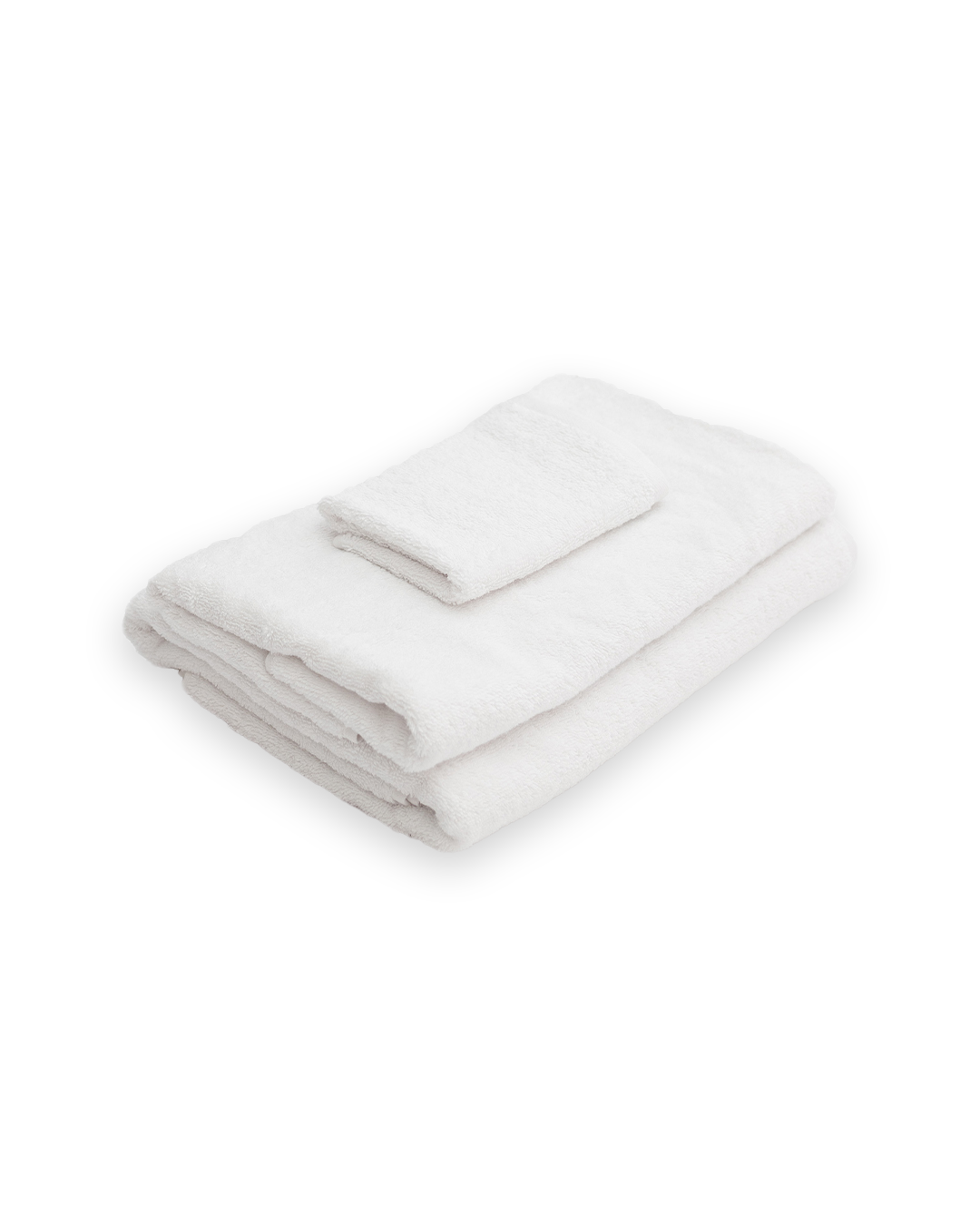 Plain White Towels (Set of 3)