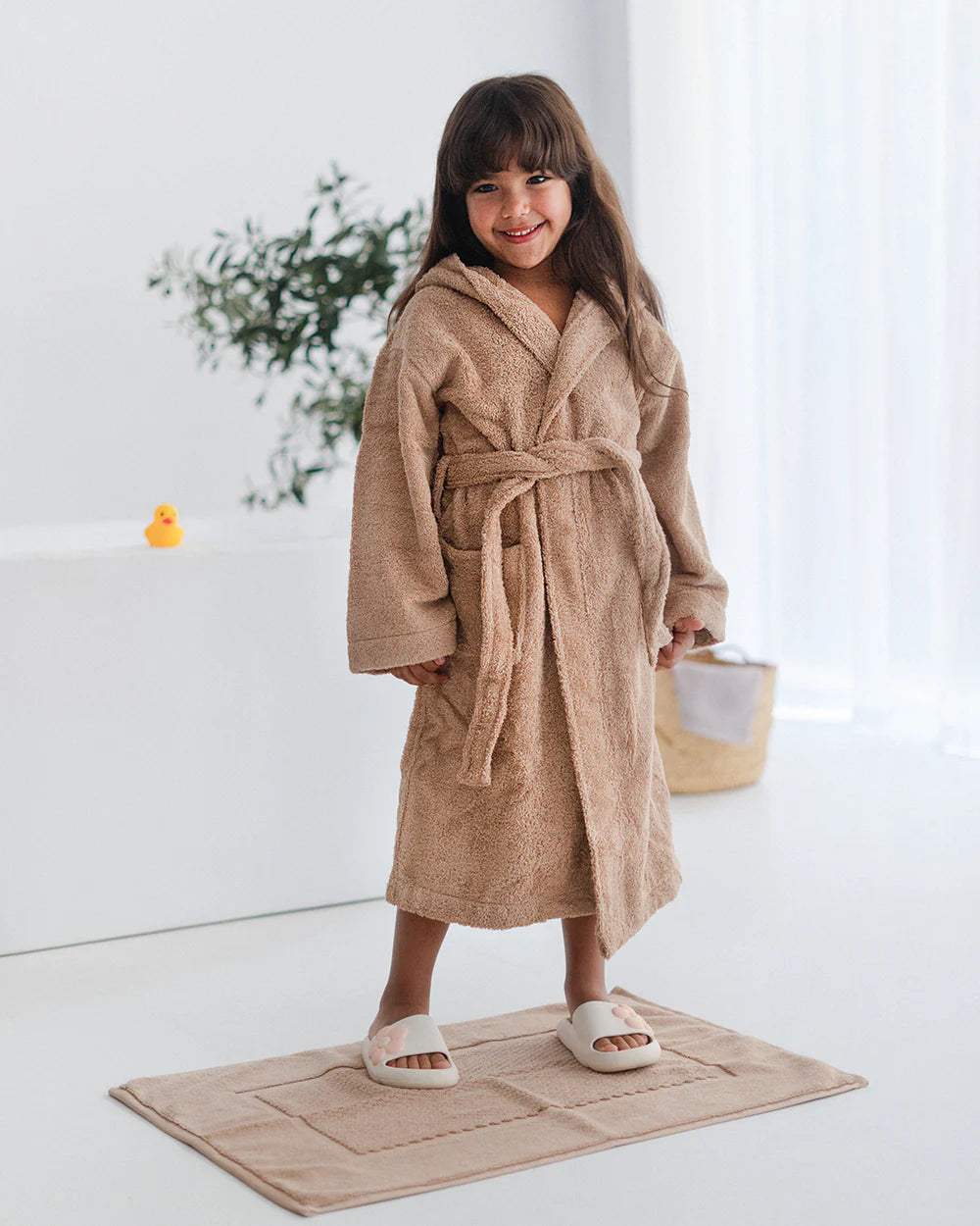 Kids Bathrobe + Bath Mat