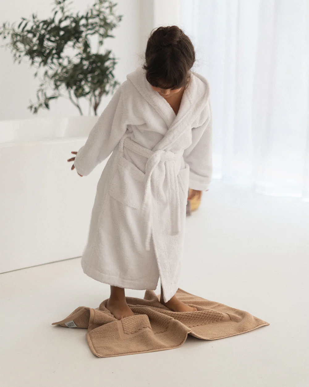 Kids Bathrobe + Bath Mat