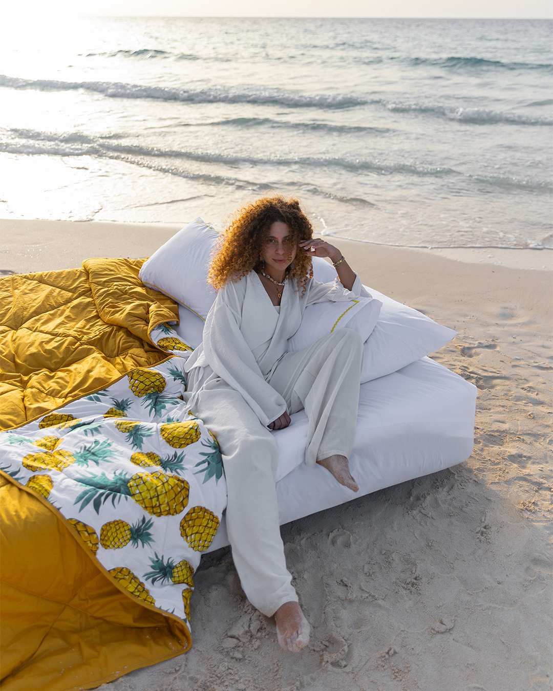 Pineapple Summer Duvet 240x260cm