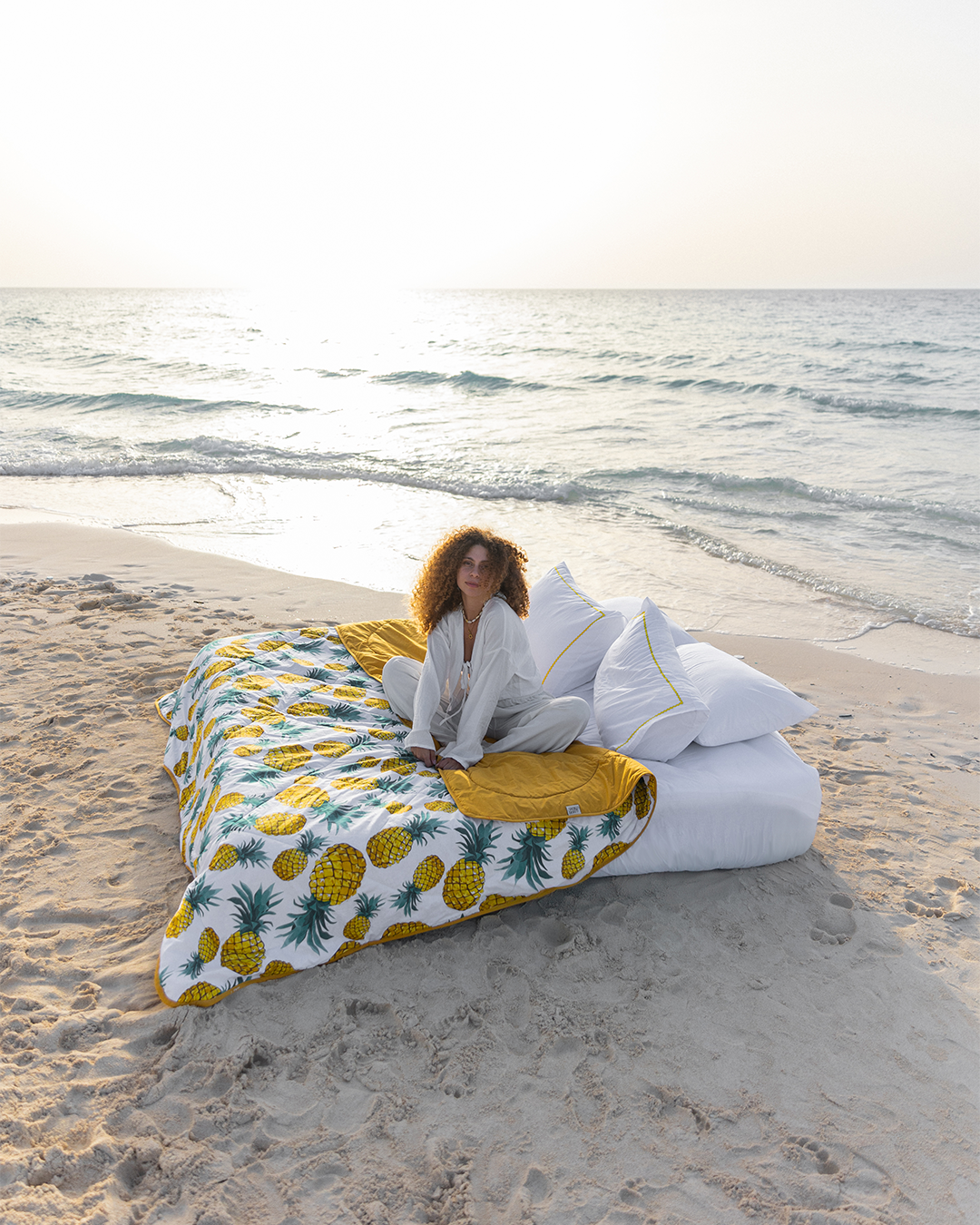 Pineapple Summer Duvet 240x260cm