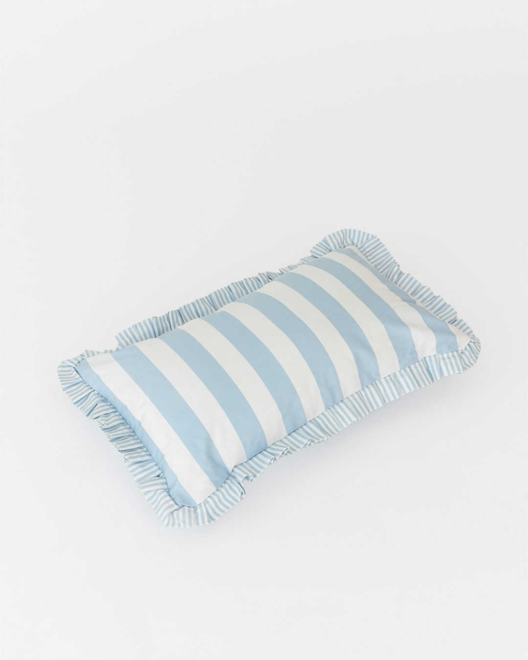 Baby Blue Striped Cushion