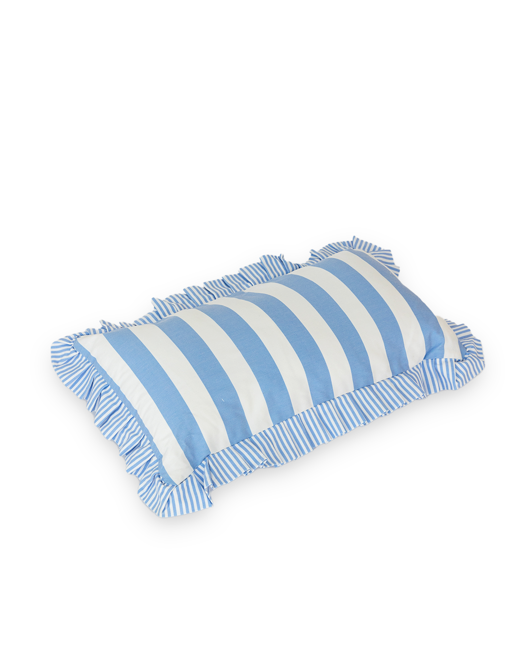 Blue Striped Cushion