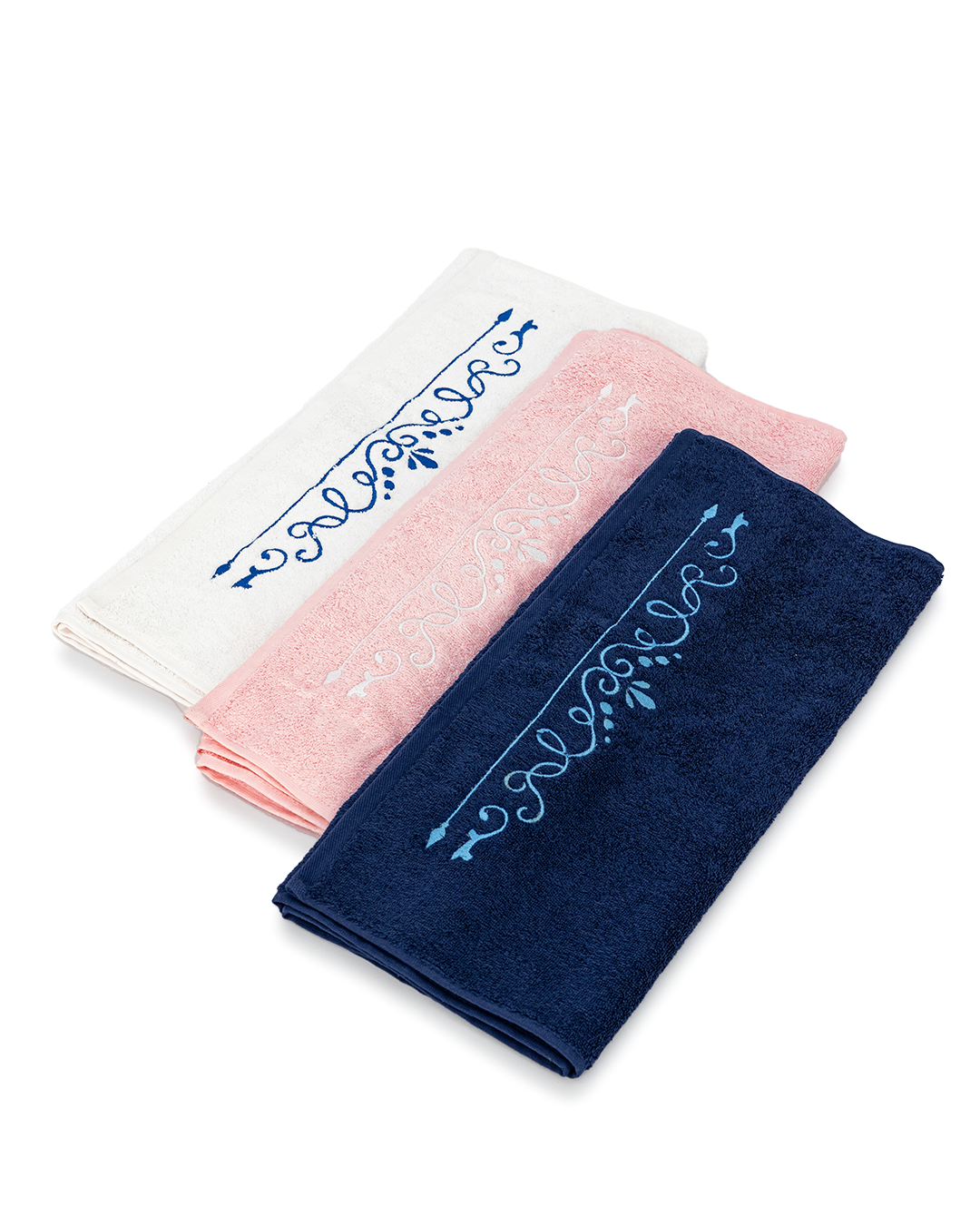 Swirls Face Towels Set