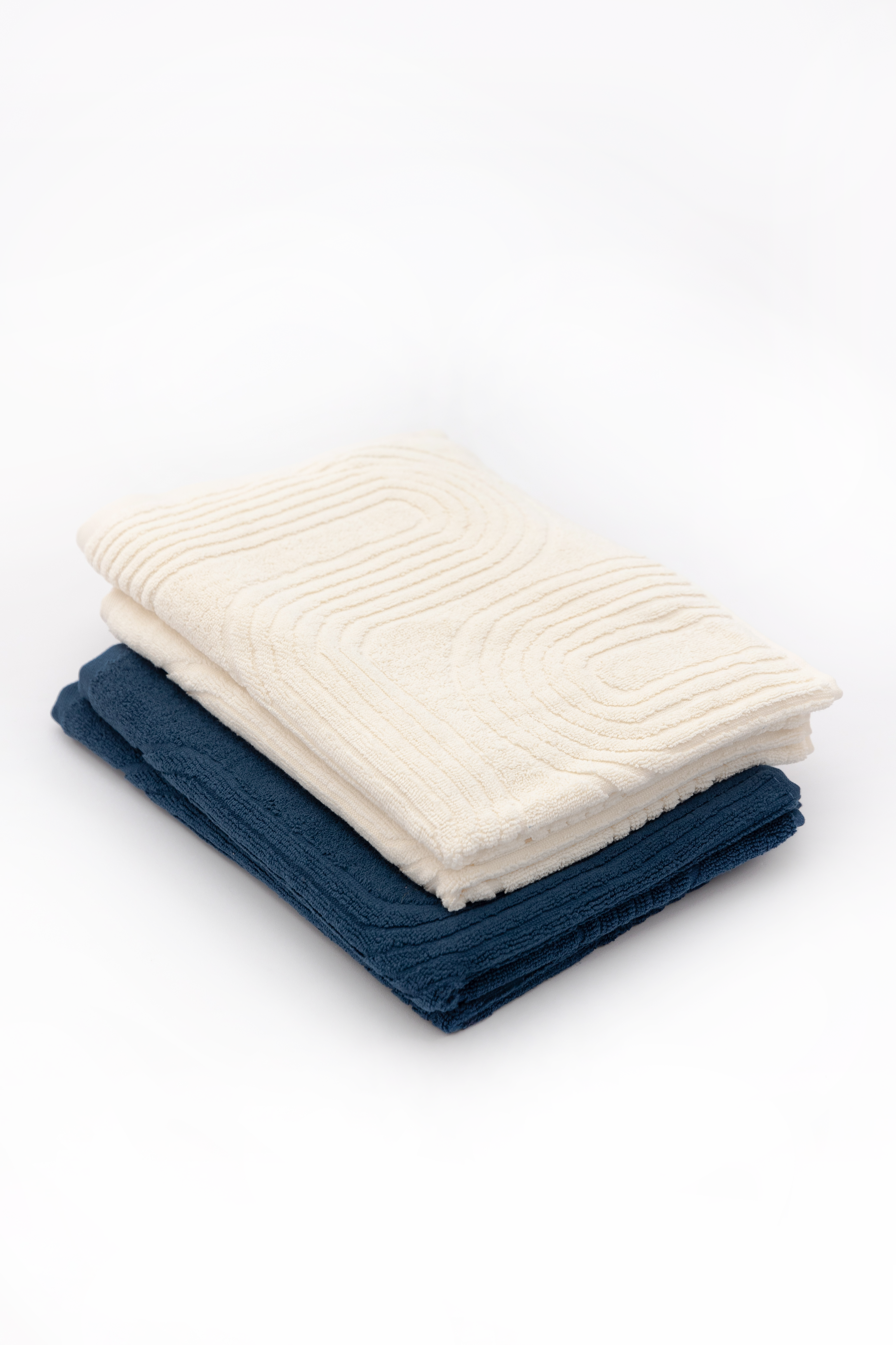 4 Zigzag Towels Set