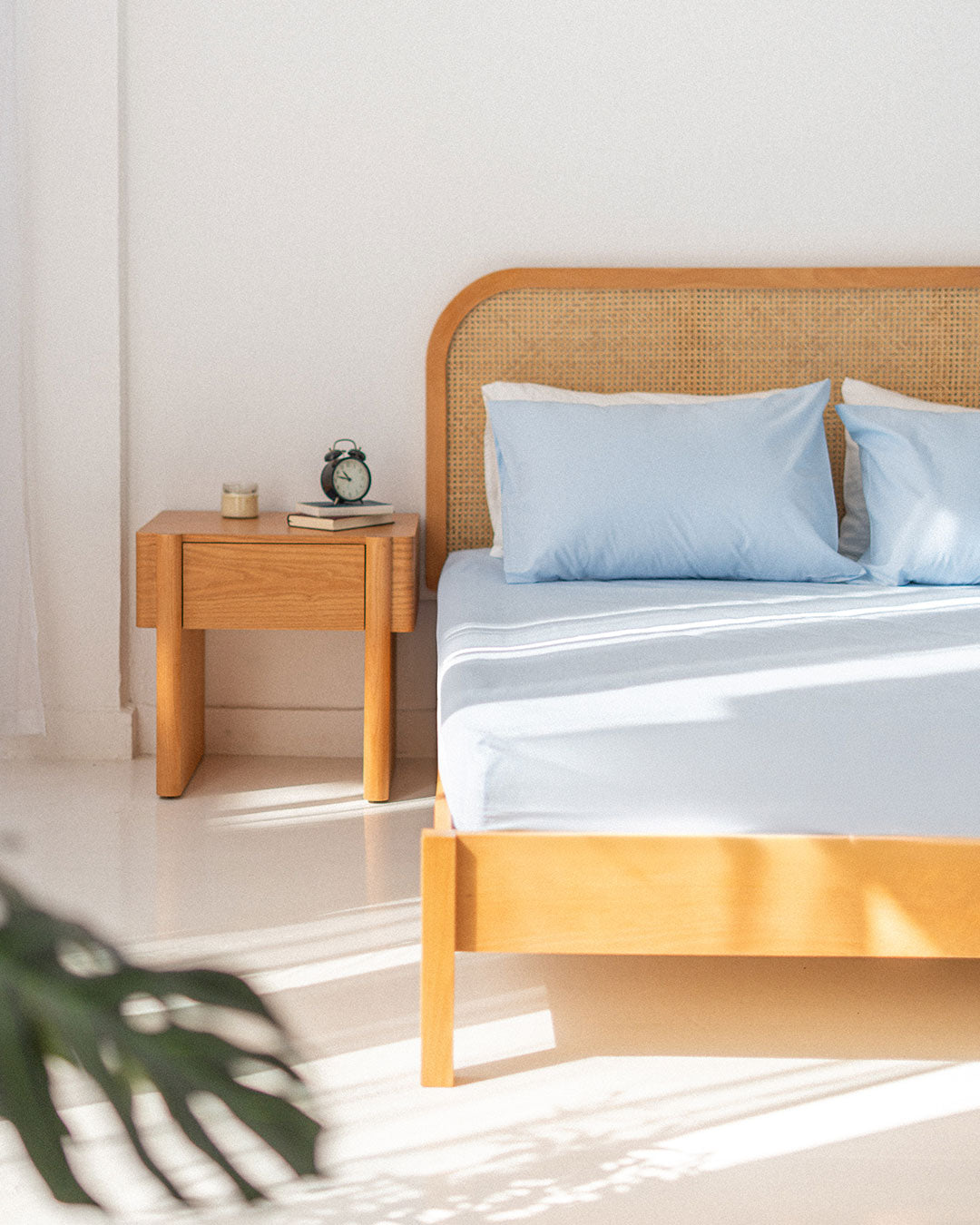 Plain Fitted Bedsheet