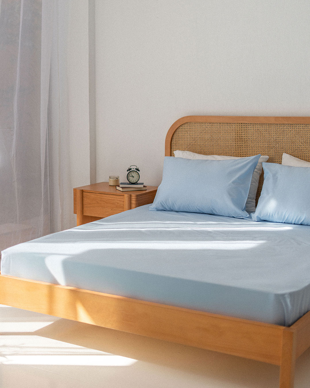 Plain Fitted Bedsheet