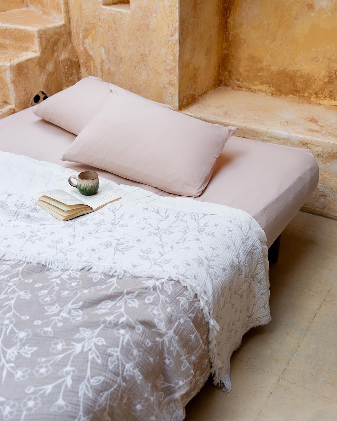 Whispers Muslin Bedspread