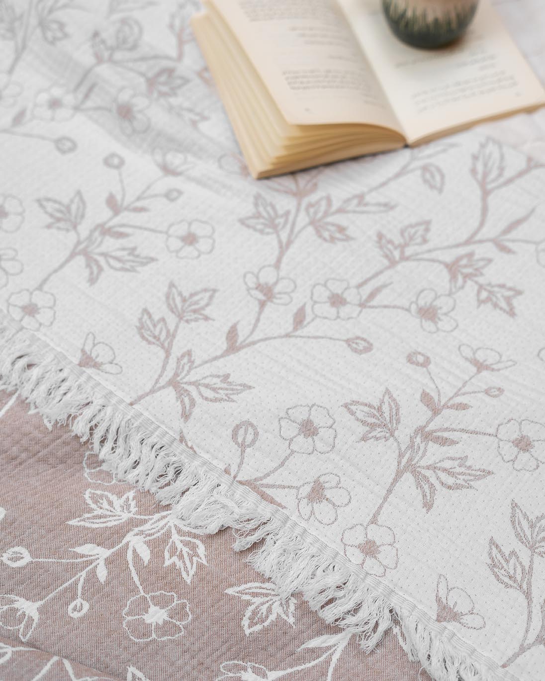 Whispers Muslin Bedspread