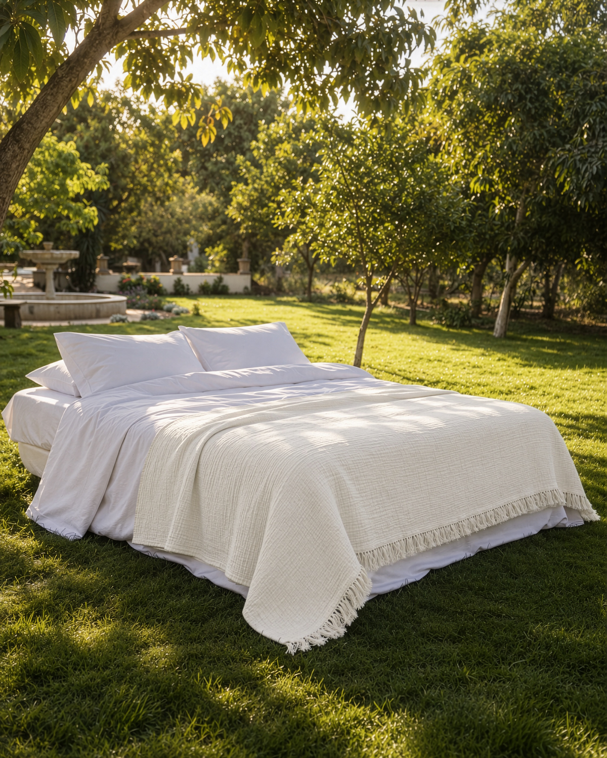 Muslin Bedspread