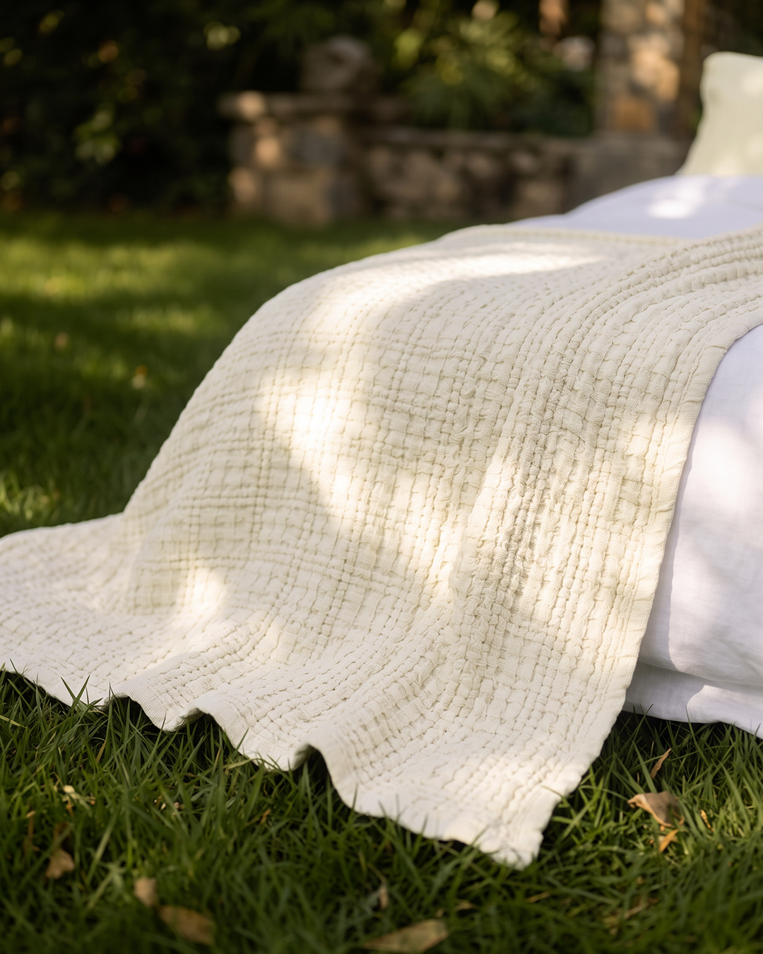 Kids Waffle Coverlet