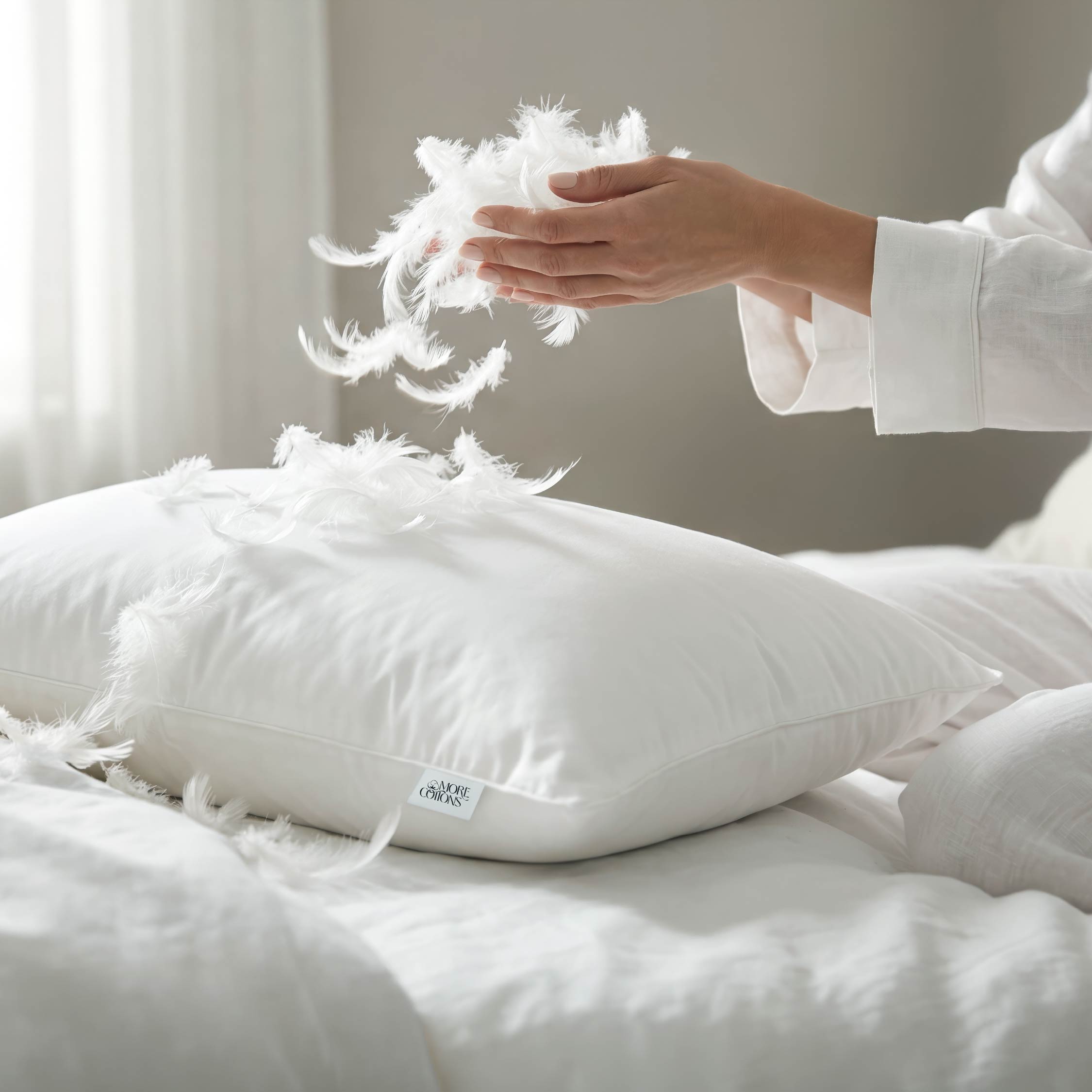 Ostrich Feather Pillow