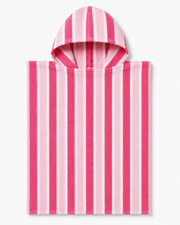 Striped Kids Poncho 500 GSM