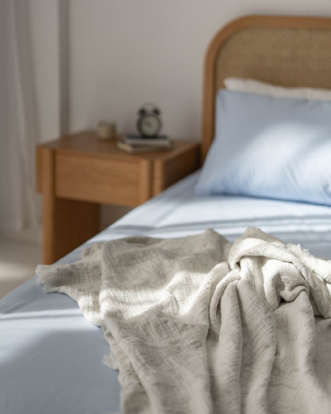 Whispers Muslin Bedspread