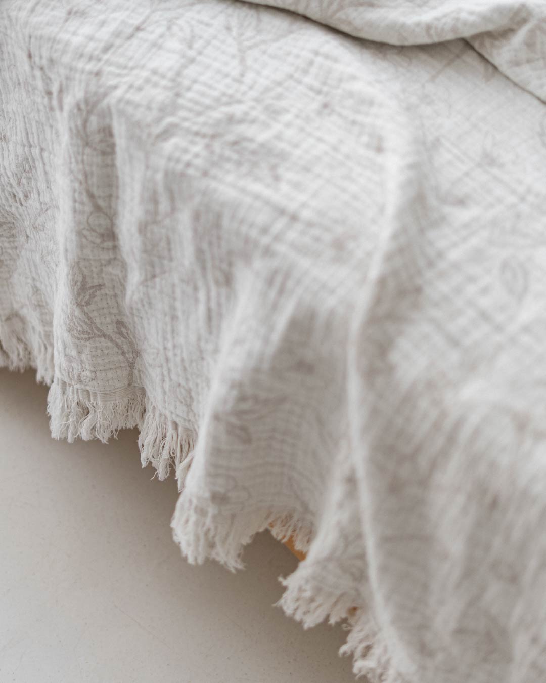 Whispers Muslin Bedspread