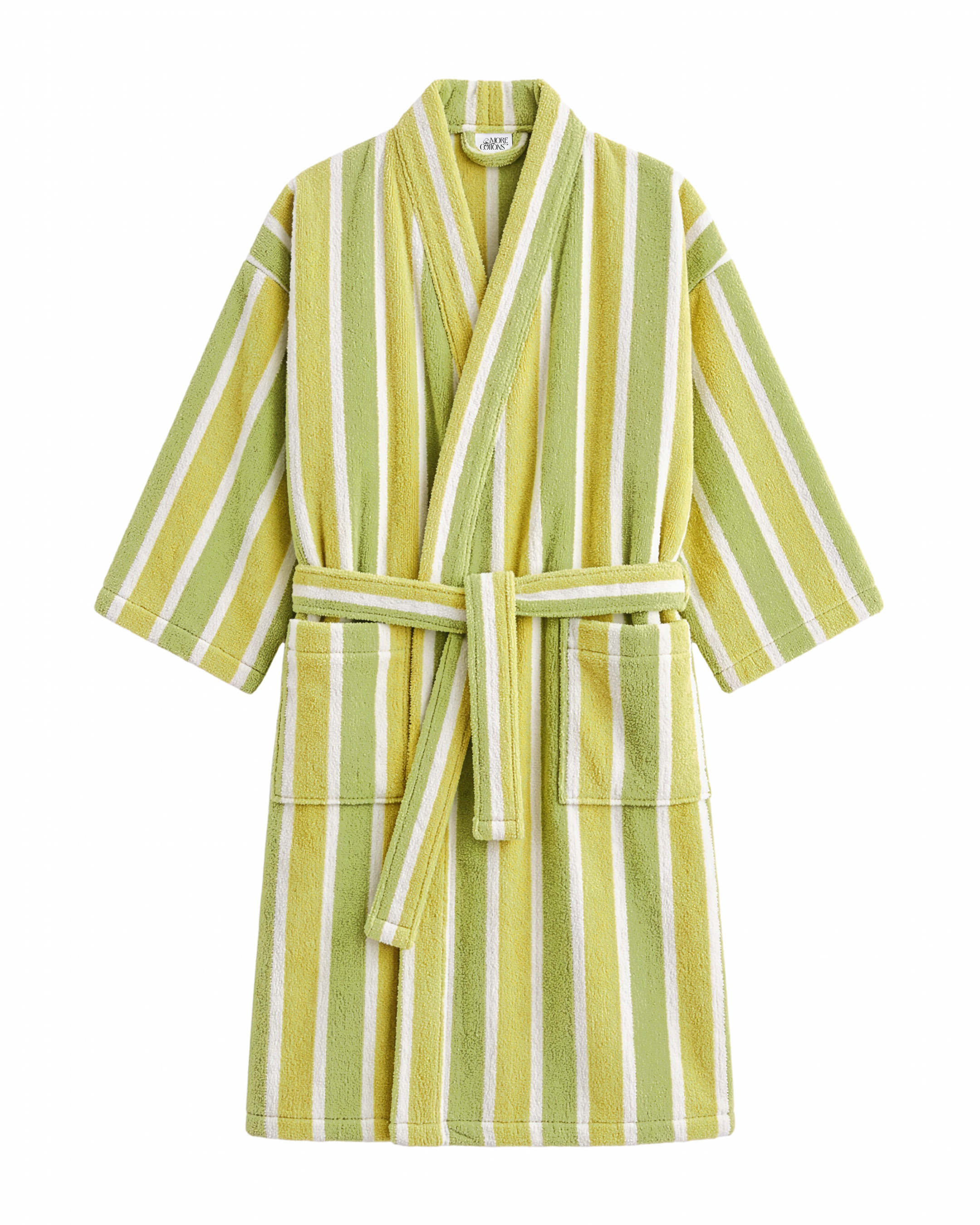 Striped Bathrobe 500 GSM