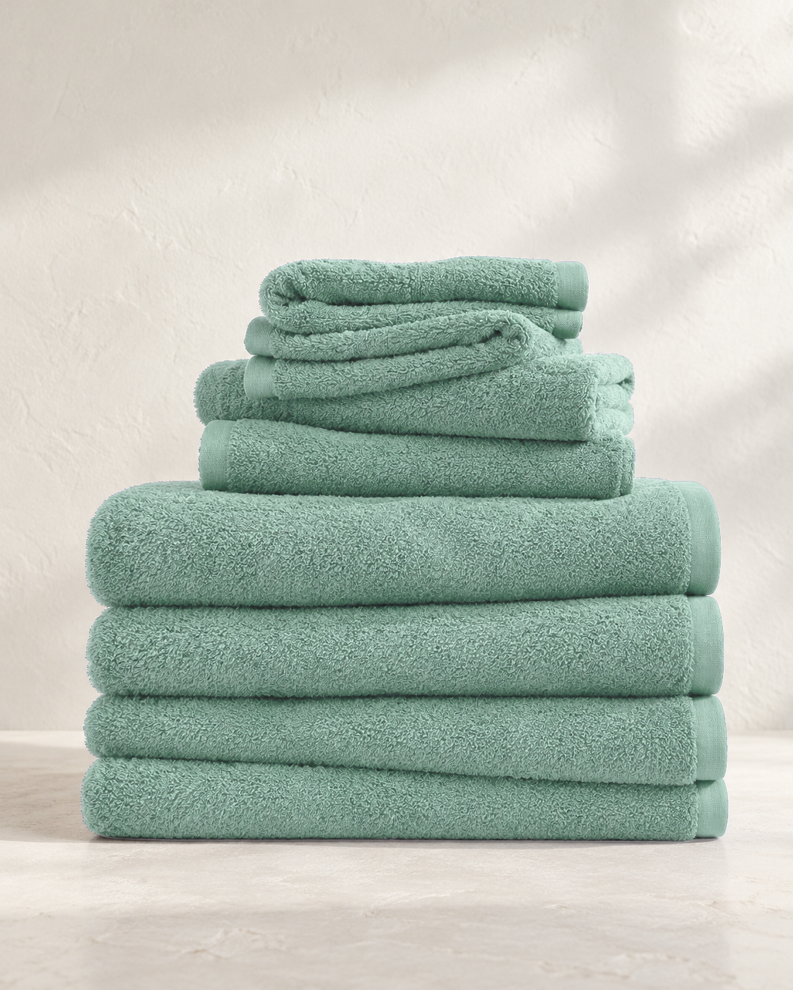 Family Bundle (4 Face Towels + 4 Bath Towels)