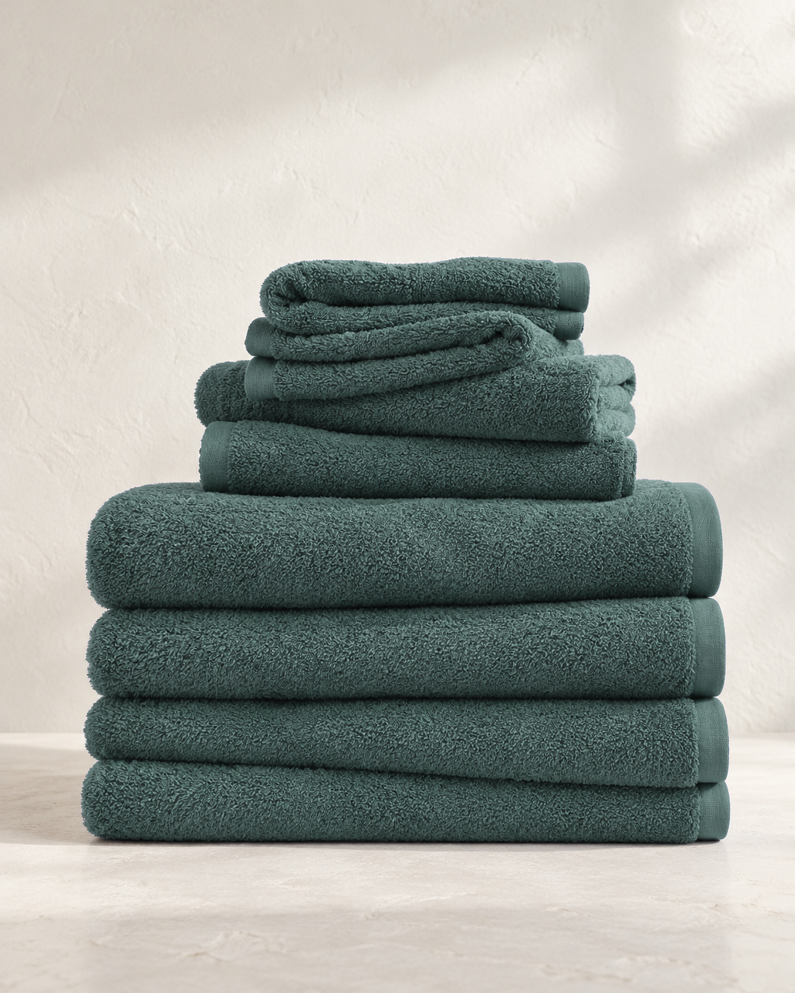 Family Bundle (4 Face Towels + 4 Bath Towels)