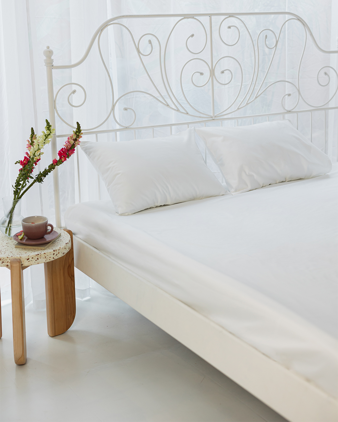 ملاية ساتين ٥٠٠ خيط