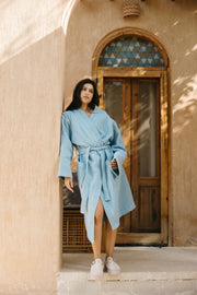 Waffle Bathrobe pure Cotton (Outlet)